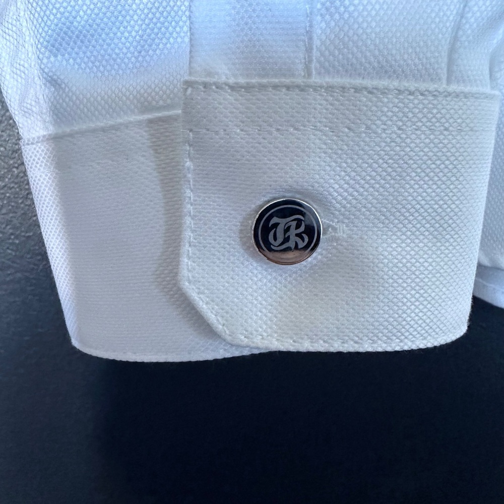 NWT | The Kooples | Fitted White Tuxedo Shirt - Picture 4 of 6